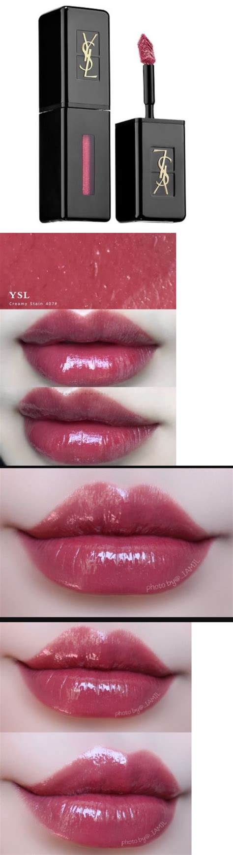 ysl glossy stain 407|YSL Carmin Session (407) Vinyl Cream Lip Stain .